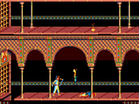 une photo d'Ã©cran de Prince Of Persia (Atari ST) sur Atari ST